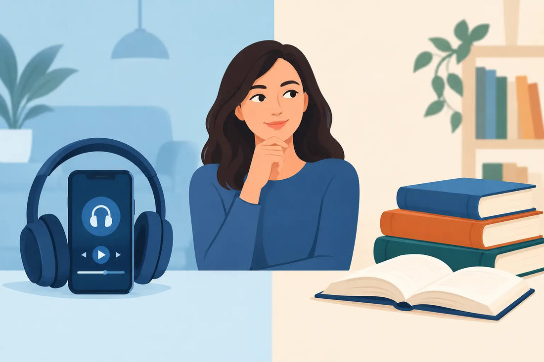 Audiobooks vs Physical Books: Which Is Best?