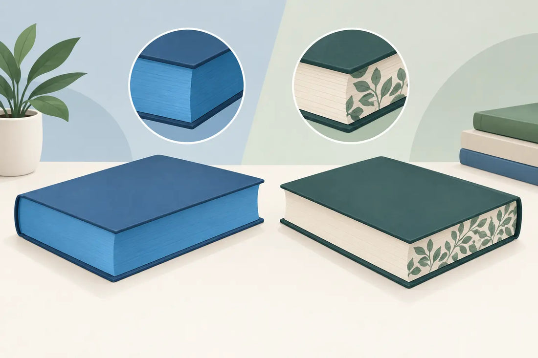Sprayed Edges Versus Fore Edges Explained