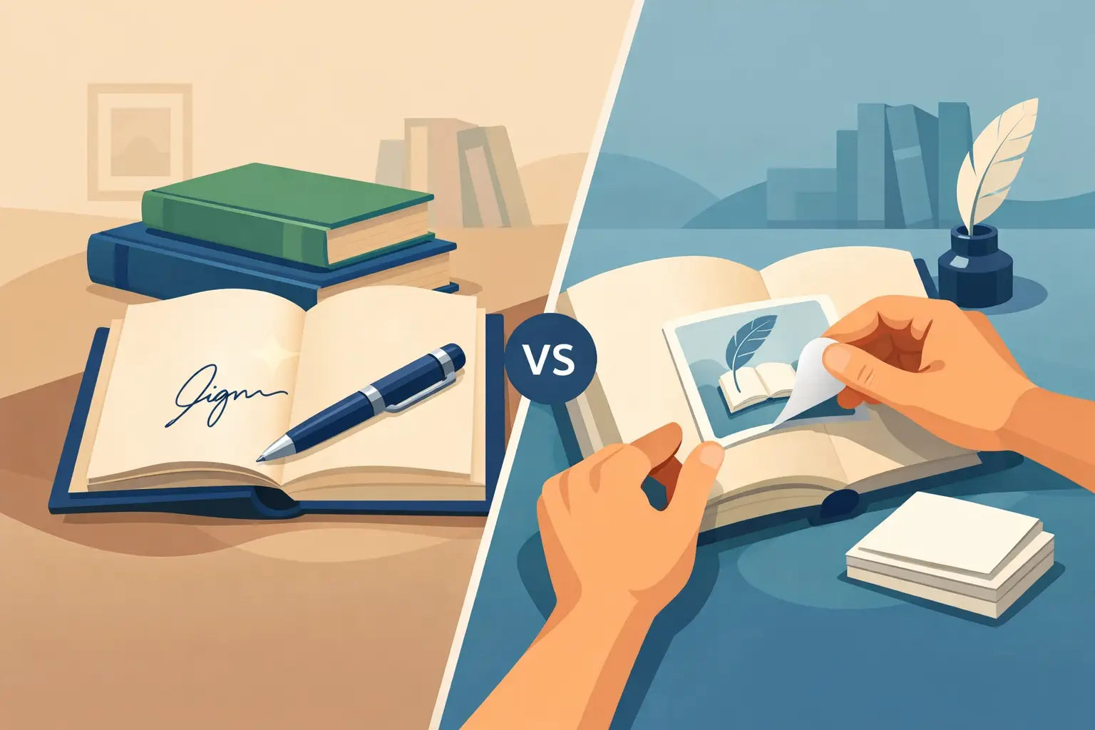 Signed Editions vs Bookplates