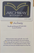 Physical Gift Card - Archway Bookshop