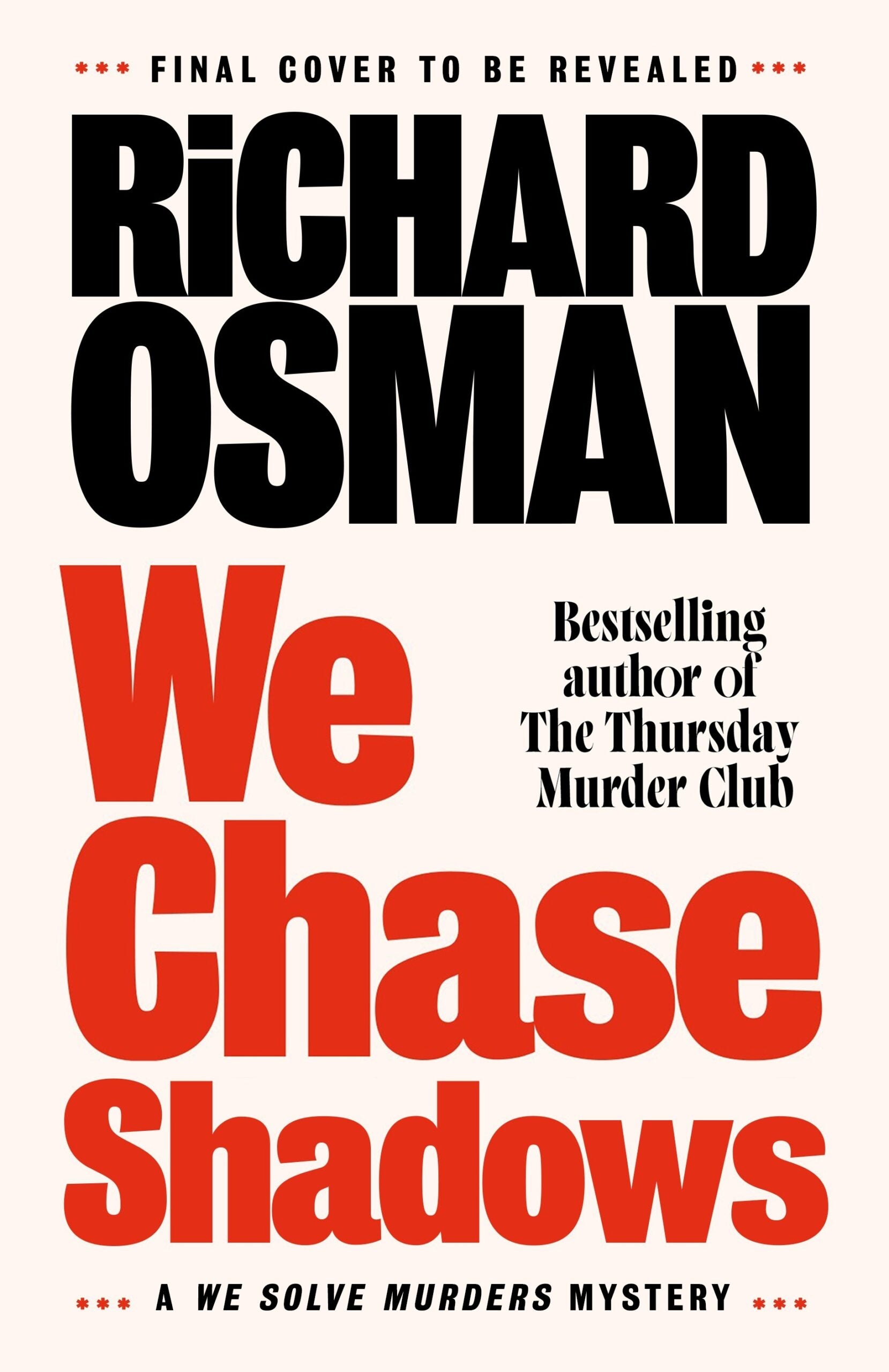 We Chase Shadows - SIGNED INDIE COPY