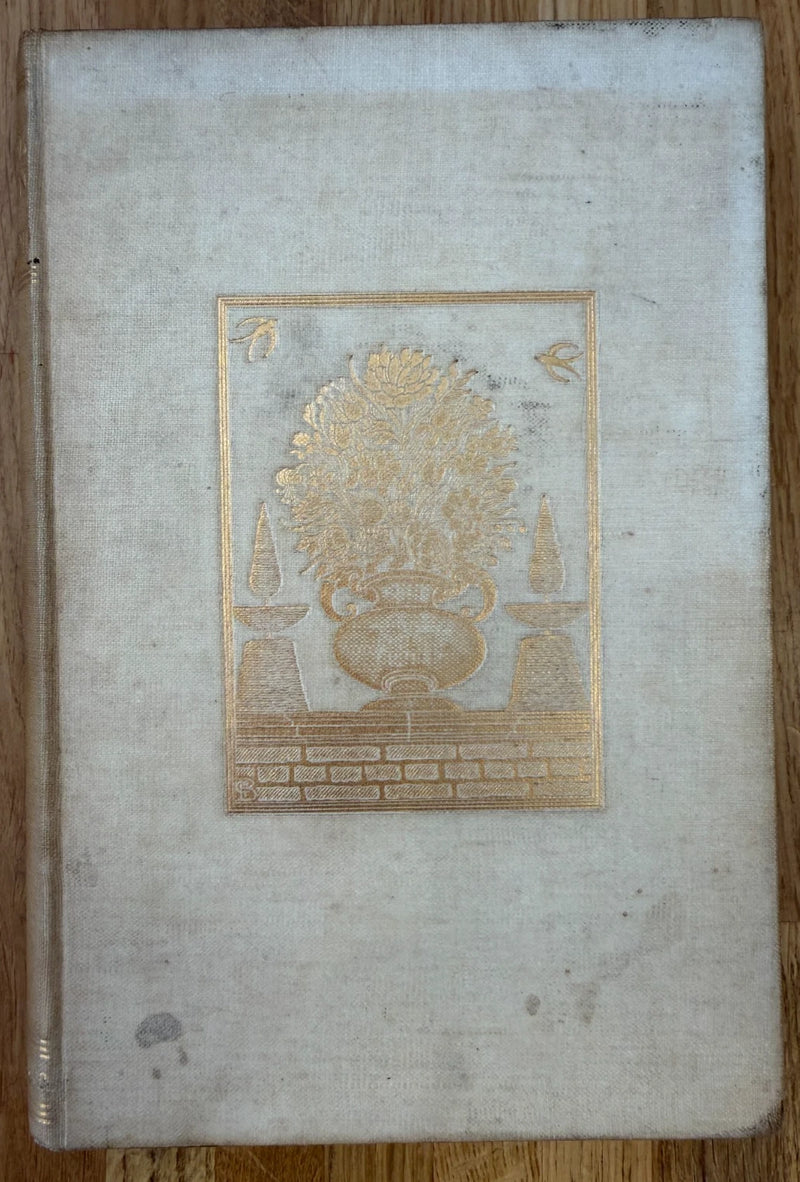 The Formal Garden in England Reginald Blomfield Inigo Thomas 1892 1st Edition (Secondhand Book)