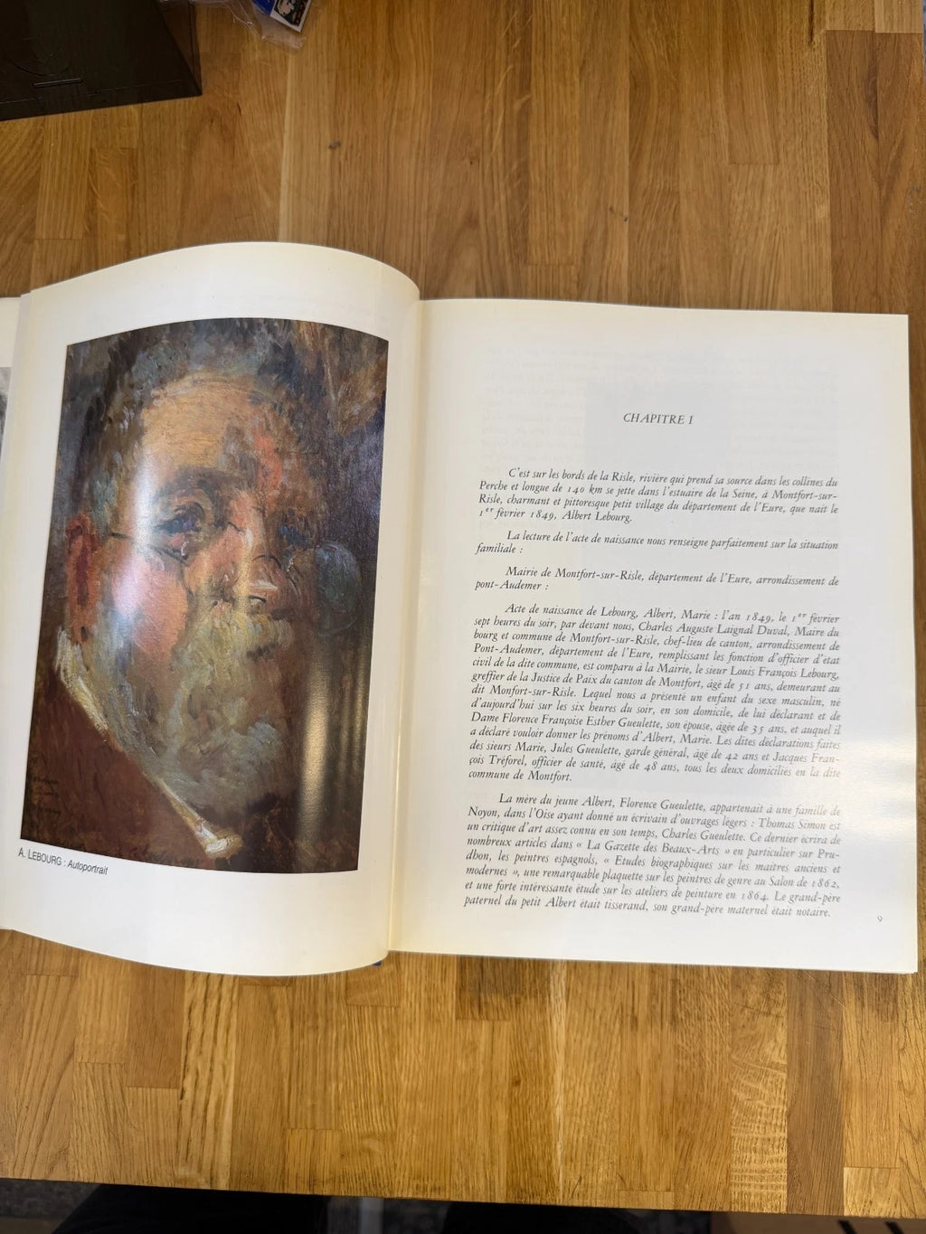 Albert Lebourg 1849-1928 François Lespinasse 1983 Art Monograph Hardback DJ (Secondhand Book)