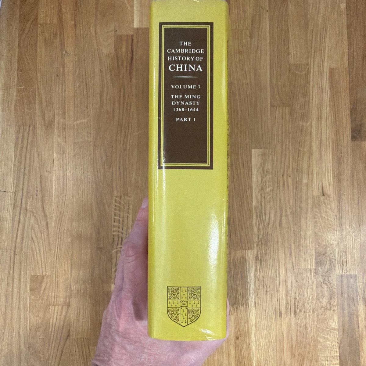 Cambridge History of China Vol 7 Ming Dynasty 1368-1644 Part 1 1988 1st HB DJ (Secondhand Books)