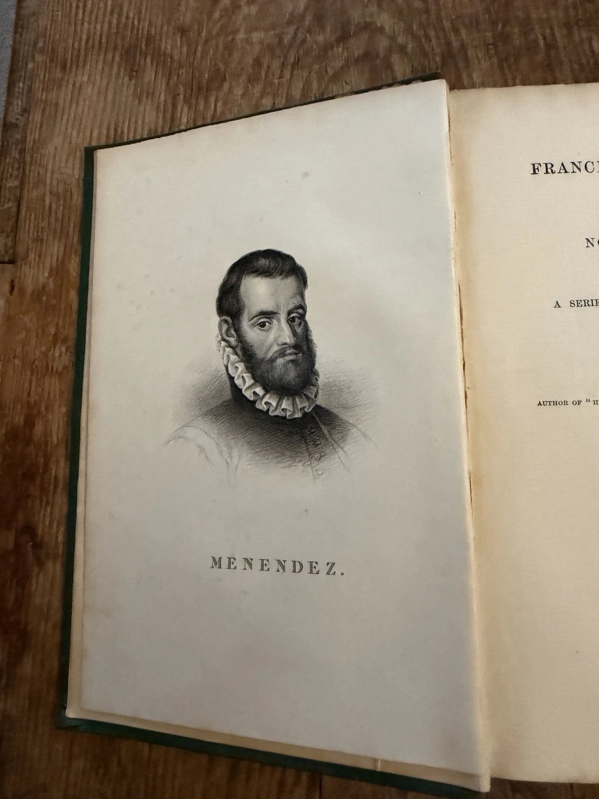 1865 Francis Parkman Pioneers of France in the New World 1st Ed Ex Library (Secondhand Book)