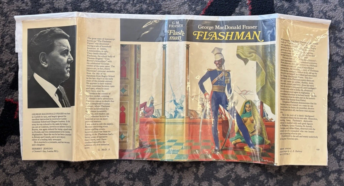 George Macdonald Fraser 1st UK Edition 1969 Flashman Papers 1839-42 HC DJ (Secondhand Books)