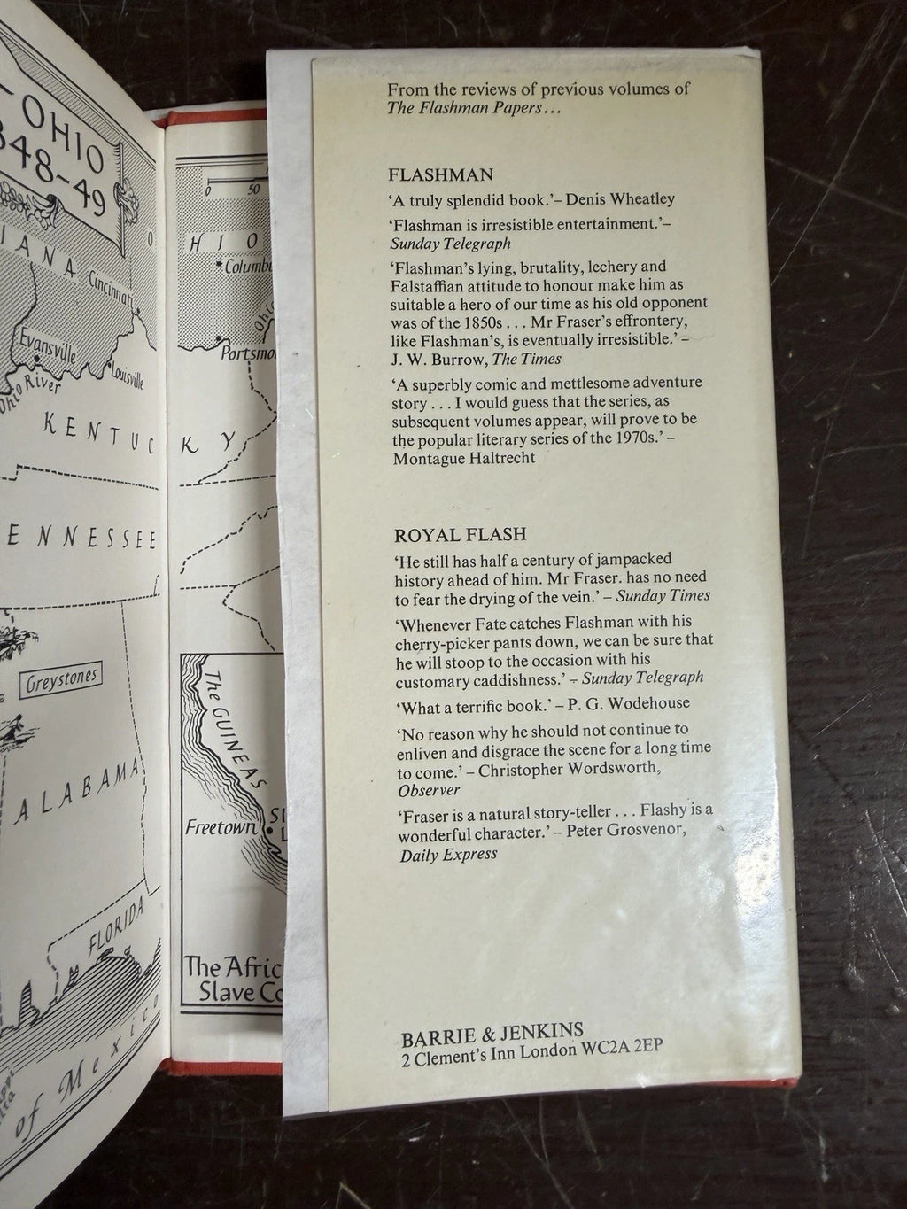 FLASH FOR FREEDOM! MACDONALD FRASER. HRDBK UK 1st EDN 1971 DW VG FLASHMAN PAPERS (Secondhand book)