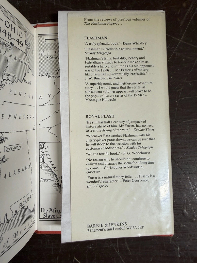 FLASH FOR FREEDOM! MACDONALD FRASER. HRDBK UK 1st EDN 1971 DW VG FLASHMAN PAPERS (Secondhand book)