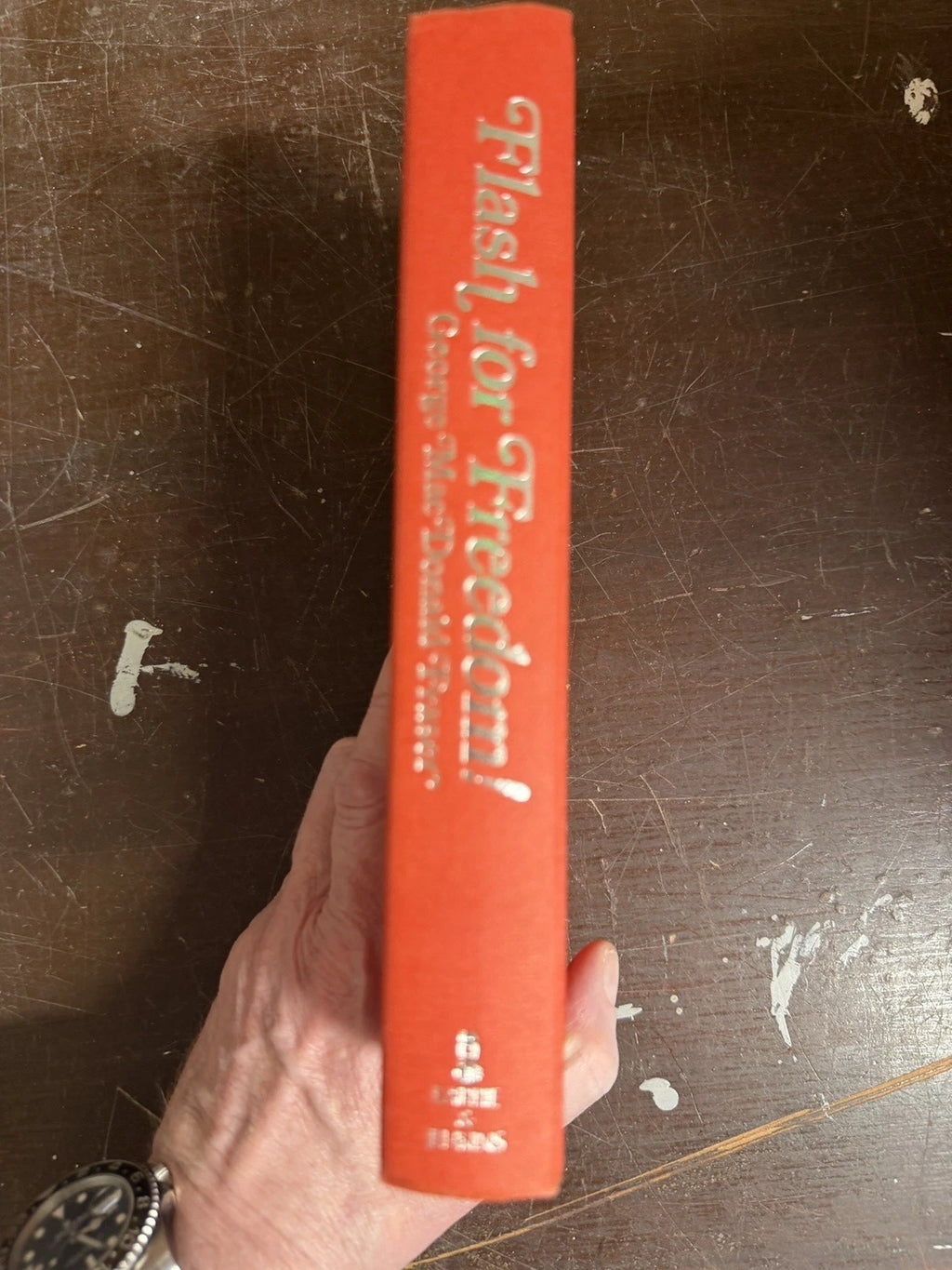FLASH FOR FREEDOM! MACDONALD FRASER. HRDBK UK 1st EDN 1971 DW VG FLASHMAN PAPERS (Secondhand book)