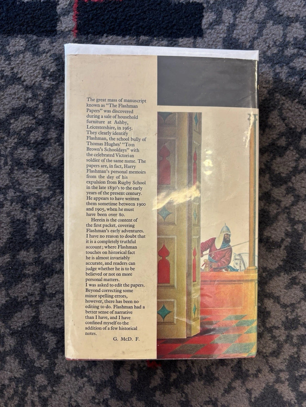 George Macdonald Fraser 1st UK Edition 1969 Flashman Papers 1839-42 HC DJ (Secondhand Books)