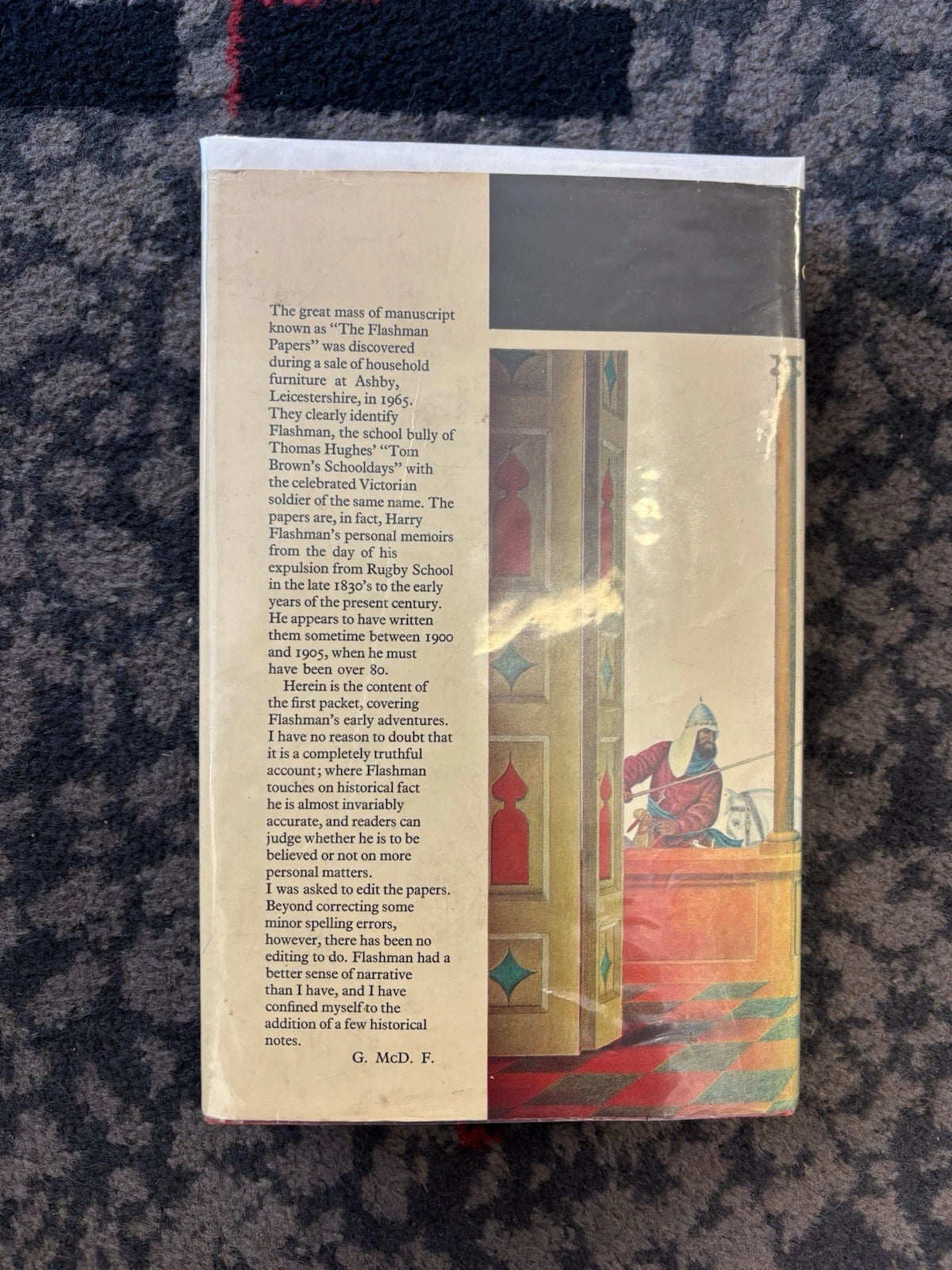 George Macdonald Fraser 1st UK Edition 1969 Flashman Papers 1839-42 HC DJ (Secondhand Books)