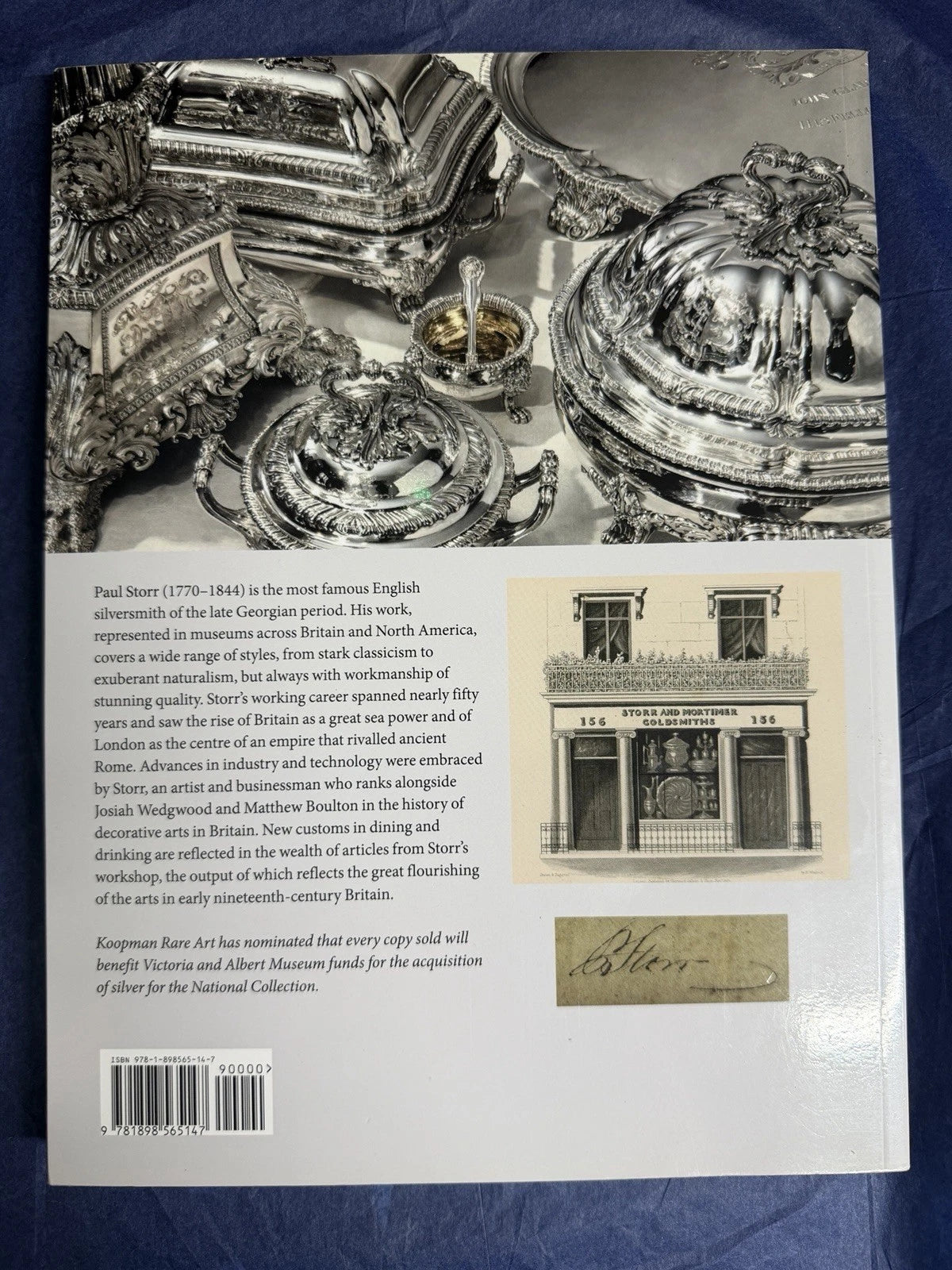 Art in Industry Silver of Paul Storr Christopher Hartop Koopman Rare Art Hb