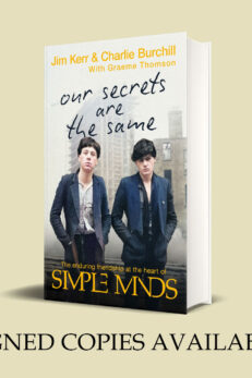 Our Secrets Are the Same - SIGNED - SIMPLE MINDS